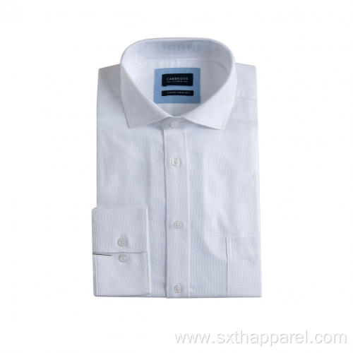 Customized Men's Long Sleeve Formal Business Shirt